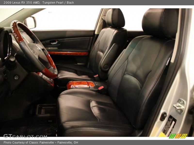 Tungsten Pearl / Black 2009 Lexus RX 350 AWD