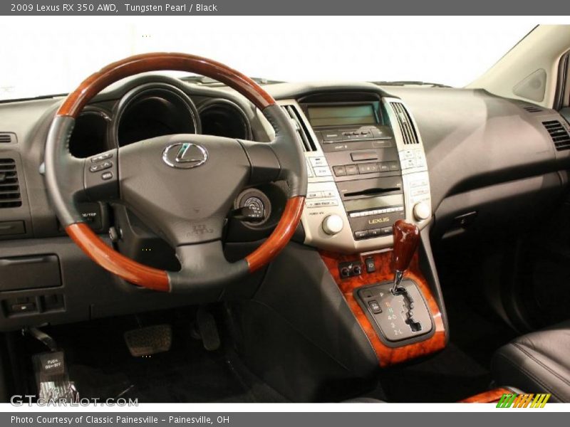 Tungsten Pearl / Black 2009 Lexus RX 350 AWD