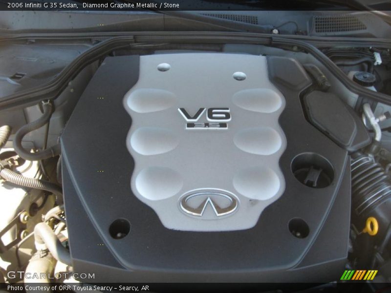 Diamond Graphite Metallic / Stone 2006 Infiniti G 35 Sedan