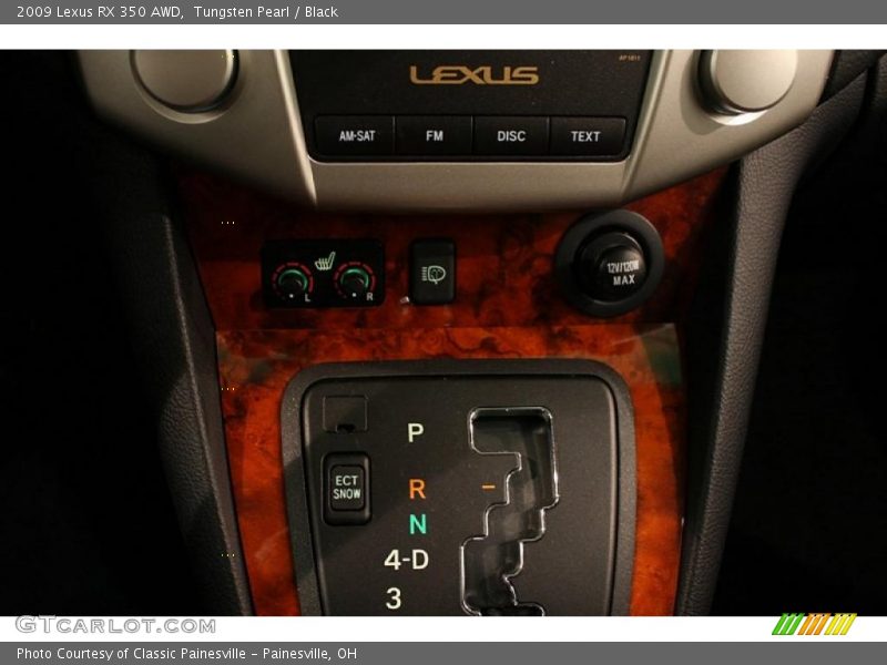 Tungsten Pearl / Black 2009 Lexus RX 350 AWD