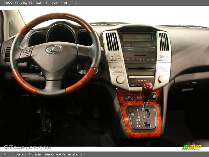 Tungsten Pearl / Black 2009 Lexus RX 350 AWD