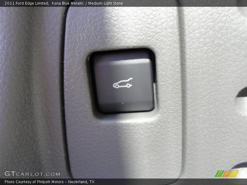 Kona Blue Metallic / Medium Light Stone 2011 Ford Edge Limited
