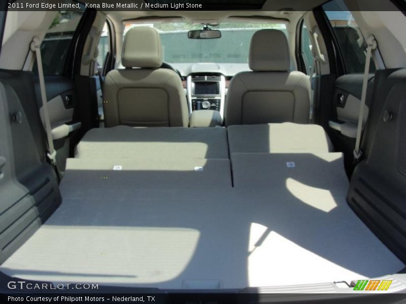 Kona Blue Metallic / Medium Light Stone 2011 Ford Edge Limited