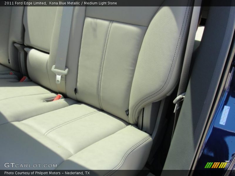 Kona Blue Metallic / Medium Light Stone 2011 Ford Edge Limited