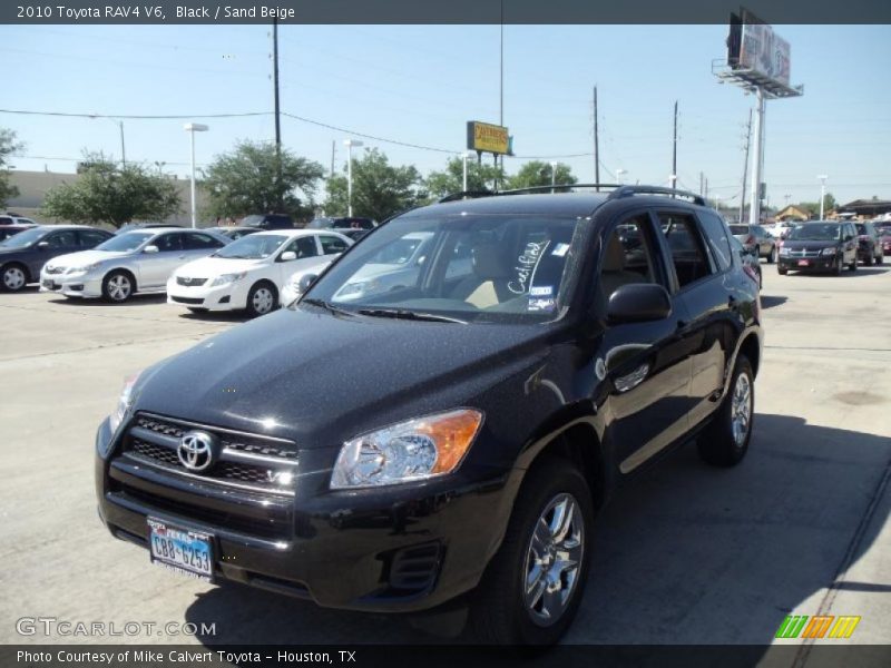 Black / Sand Beige 2010 Toyota RAV4 V6