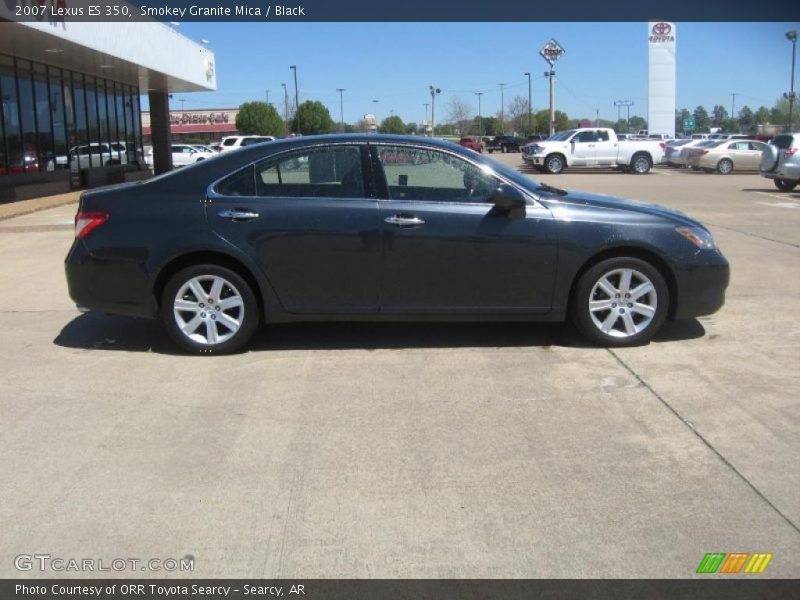 Smokey Granite Mica / Black 2007 Lexus ES 350