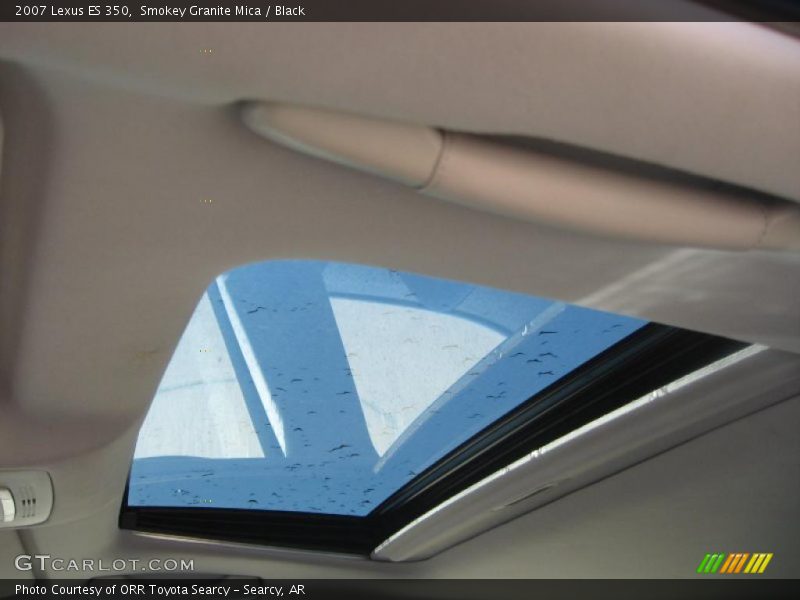 Smokey Granite Mica / Black 2007 Lexus ES 350
