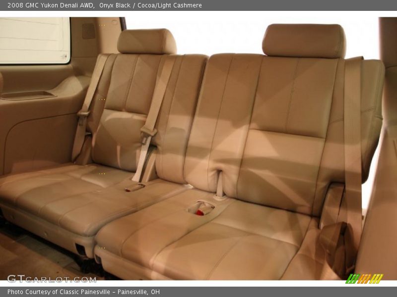 Onyx Black / Cocoa/Light Cashmere 2008 GMC Yukon Denali AWD