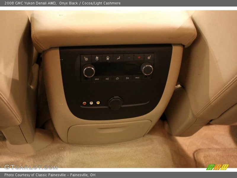 Onyx Black / Cocoa/Light Cashmere 2008 GMC Yukon Denali AWD