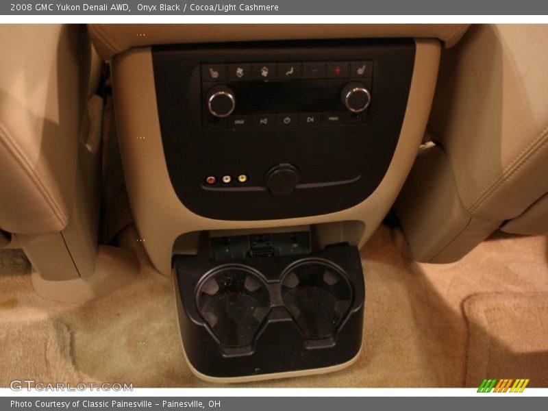 Onyx Black / Cocoa/Light Cashmere 2008 GMC Yukon Denali AWD