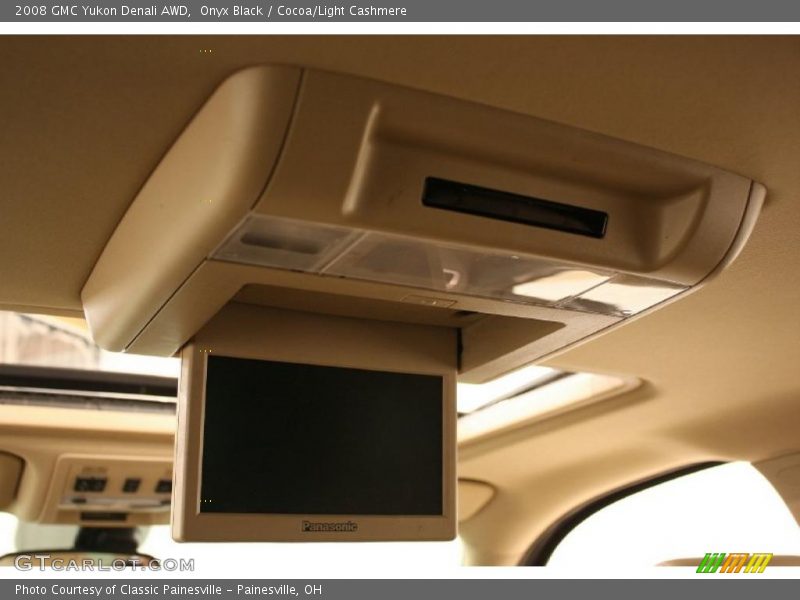 Onyx Black / Cocoa/Light Cashmere 2008 GMC Yukon Denali AWD