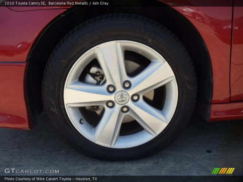 Barcelona Red Metallic / Ash Gray 2010 Toyota Camry SE