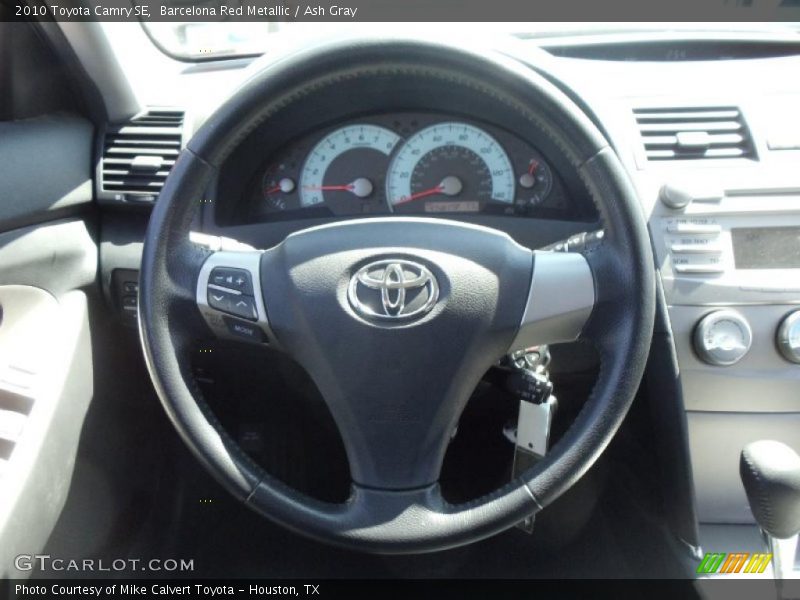 Barcelona Red Metallic / Ash Gray 2010 Toyota Camry SE