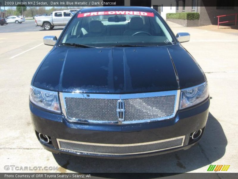 Dark Ink Blue Metallic / Dark Charcoal 2009 Lincoln MKZ Sedan