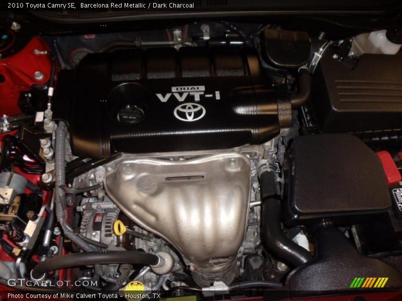Barcelona Red Metallic / Dark Charcoal 2010 Toyota Camry SE