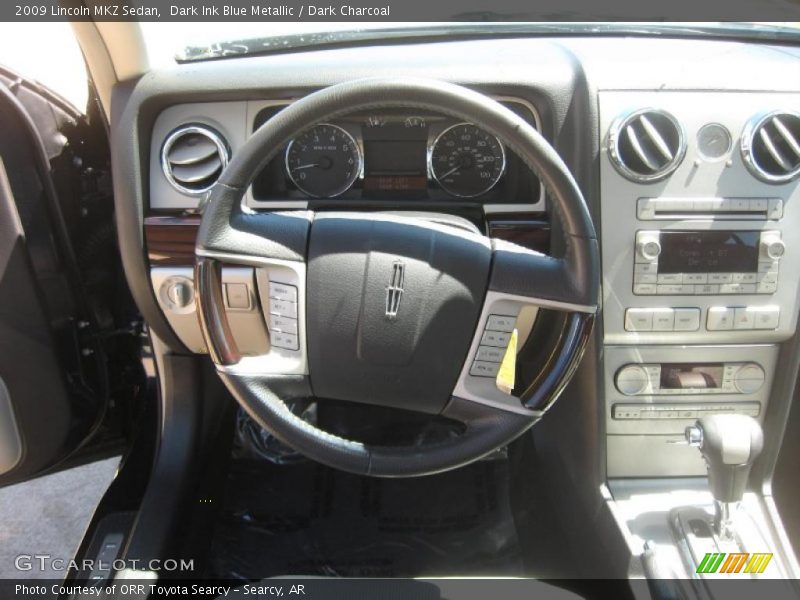 Dark Ink Blue Metallic / Dark Charcoal 2009 Lincoln MKZ Sedan