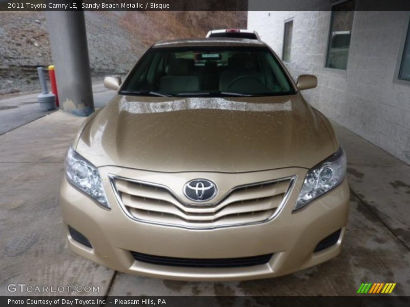 Sandy Beach Metallic / Bisque 2011 Toyota Camry LE