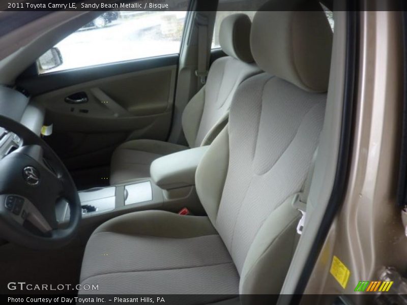 Sandy Beach Metallic / Bisque 2011 Toyota Camry LE