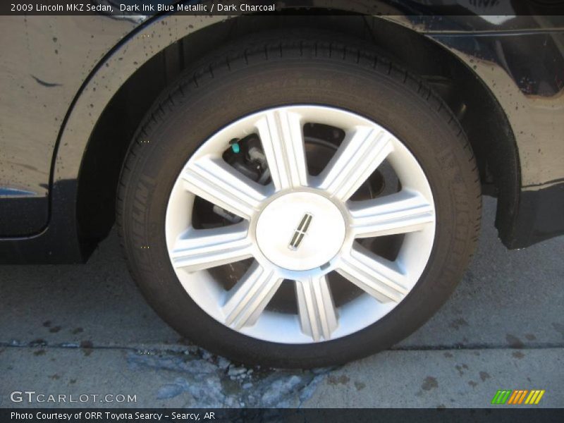 Dark Ink Blue Metallic / Dark Charcoal 2009 Lincoln MKZ Sedan