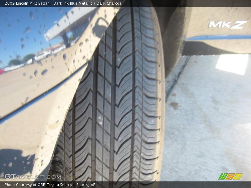 Dark Ink Blue Metallic / Dark Charcoal 2009 Lincoln MKZ Sedan