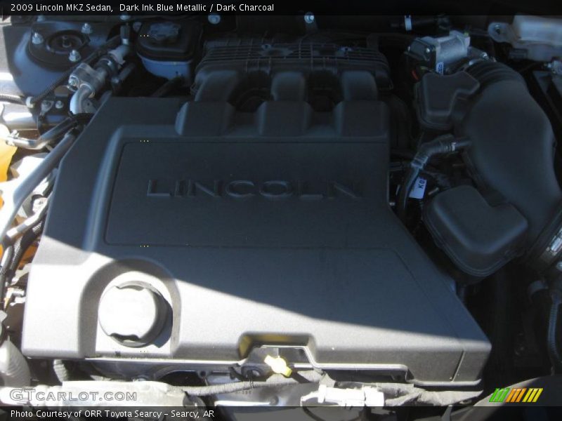 Dark Ink Blue Metallic / Dark Charcoal 2009 Lincoln MKZ Sedan