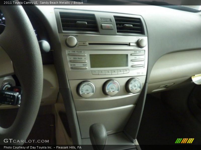 Sandy Beach Metallic / Bisque 2011 Toyota Camry LE