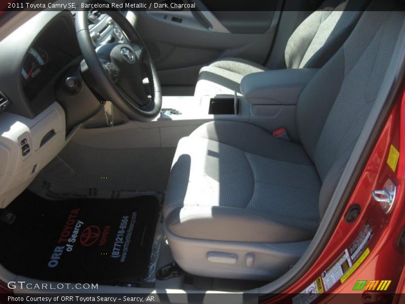 Barcelona Red Metallic / Dark Charcoal 2011 Toyota Camry SE