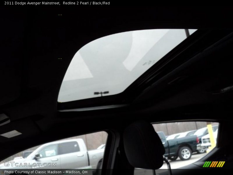 Redline 2 Pearl / Black/Red 2011 Dodge Avenger Mainstreet