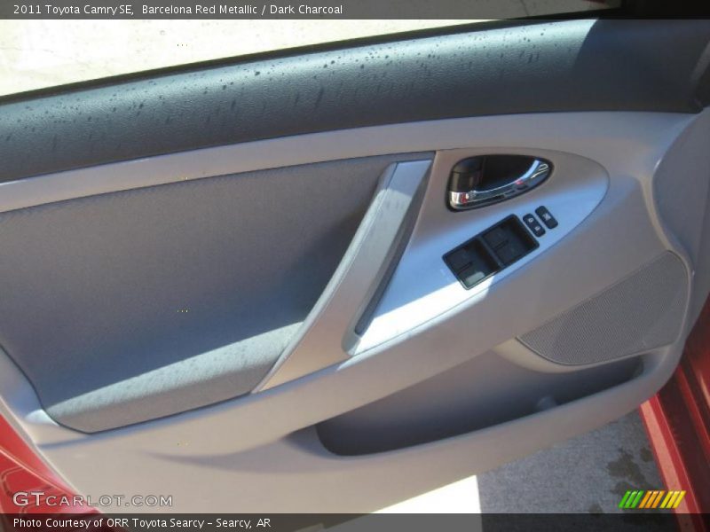 Barcelona Red Metallic / Dark Charcoal 2011 Toyota Camry SE