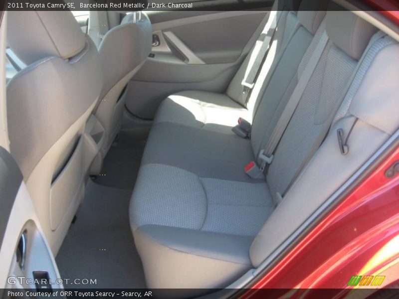 Barcelona Red Metallic / Dark Charcoal 2011 Toyota Camry SE