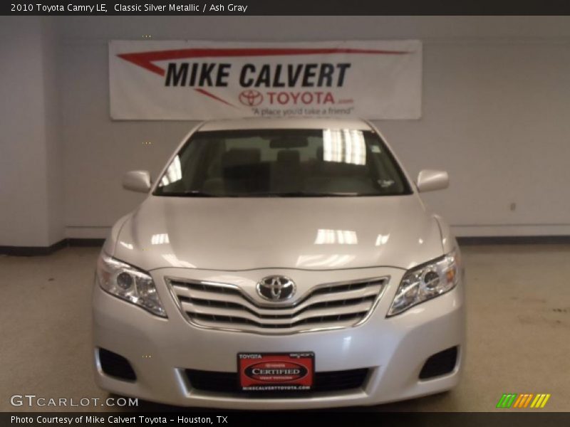 Classic Silver Metallic / Ash Gray 2010 Toyota Camry LE