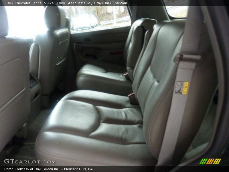 Dark Green Metallic / Gray/Dark Charcoal 2004 Chevrolet Tahoe LS 4x4