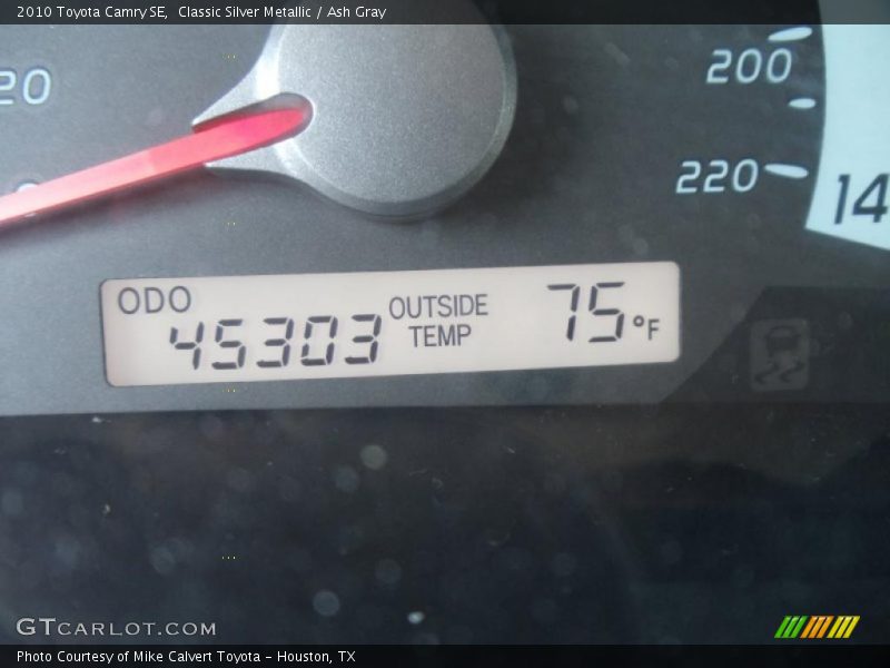 Classic Silver Metallic / Ash Gray 2010 Toyota Camry SE