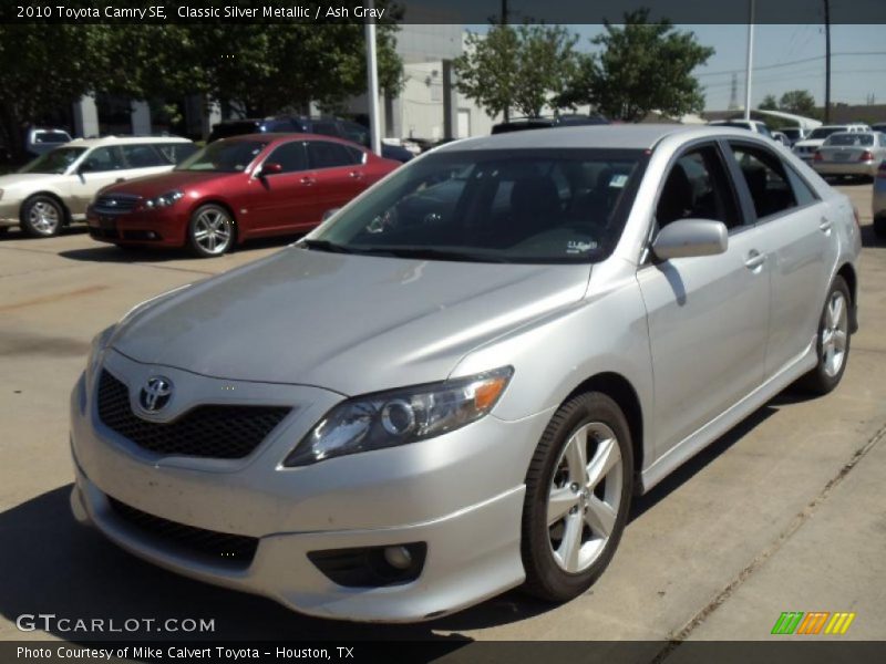 Classic Silver Metallic / Ash Gray 2010 Toyota Camry SE