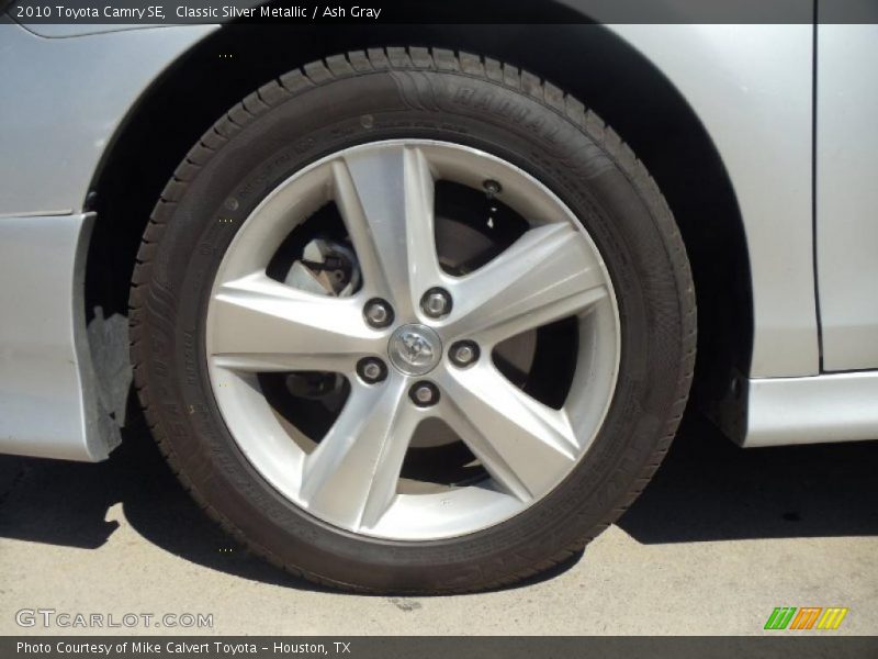 Classic Silver Metallic / Ash Gray 2010 Toyota Camry SE