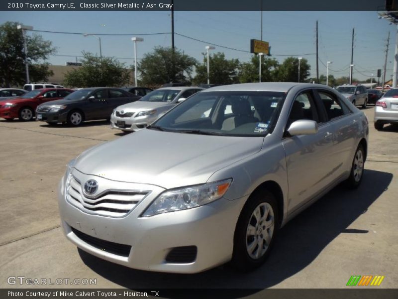 Classic Silver Metallic / Ash Gray 2010 Toyota Camry LE