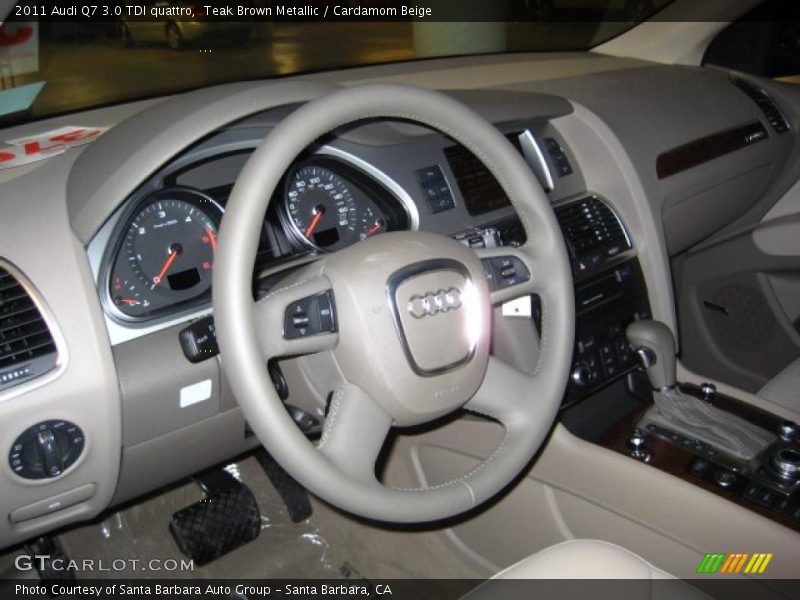 Teak Brown Metallic / Cardamom Beige 2011 Audi Q7 3.0 TDI quattro