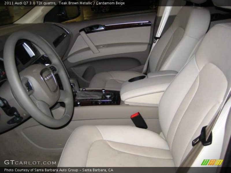 2011 Q7 3.0 TDI quattro Cardamom Beige Interior
