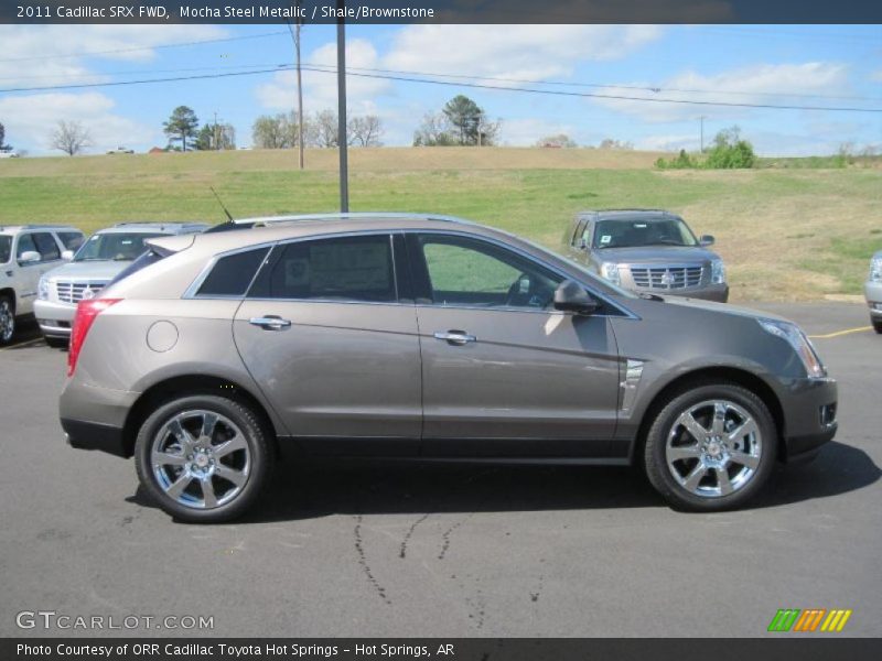 Mocha Steel Metallic / Shale/Brownstone 2011 Cadillac SRX FWD
