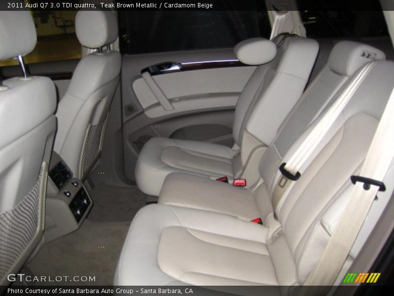 2011 Q7 3.0 TDI quattro Cardamom Beige Interior