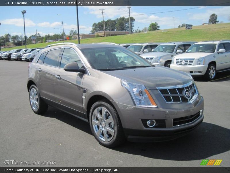 Mocha Steel Metallic / Shale/Brownstone 2011 Cadillac SRX FWD