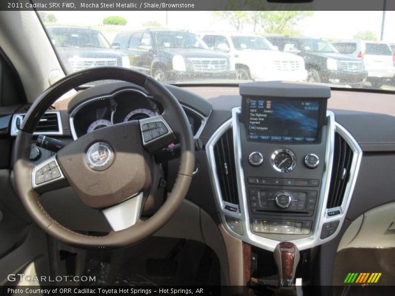 Mocha Steel Metallic / Shale/Brownstone 2011 Cadillac SRX FWD