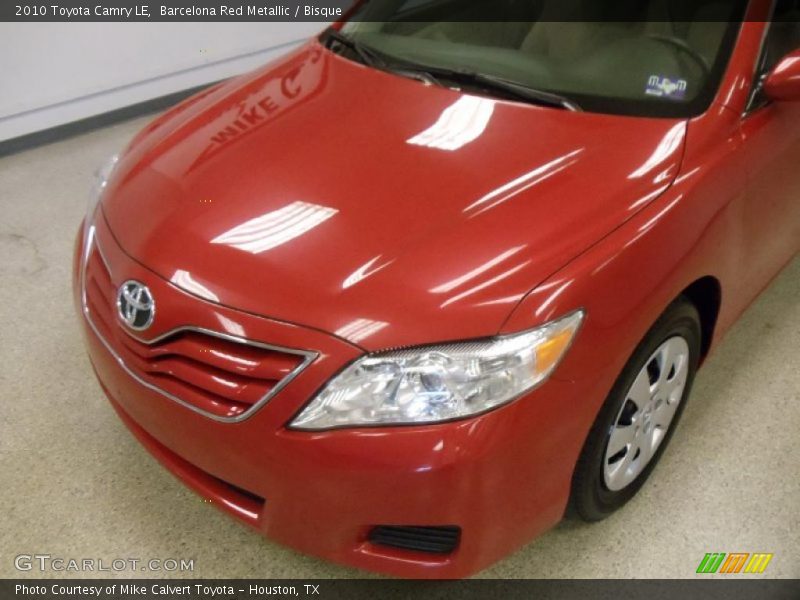 Barcelona Red Metallic / Bisque 2010 Toyota Camry LE