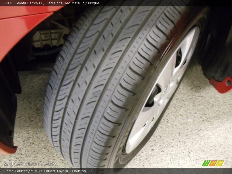 Barcelona Red Metallic / Bisque 2010 Toyota Camry LE