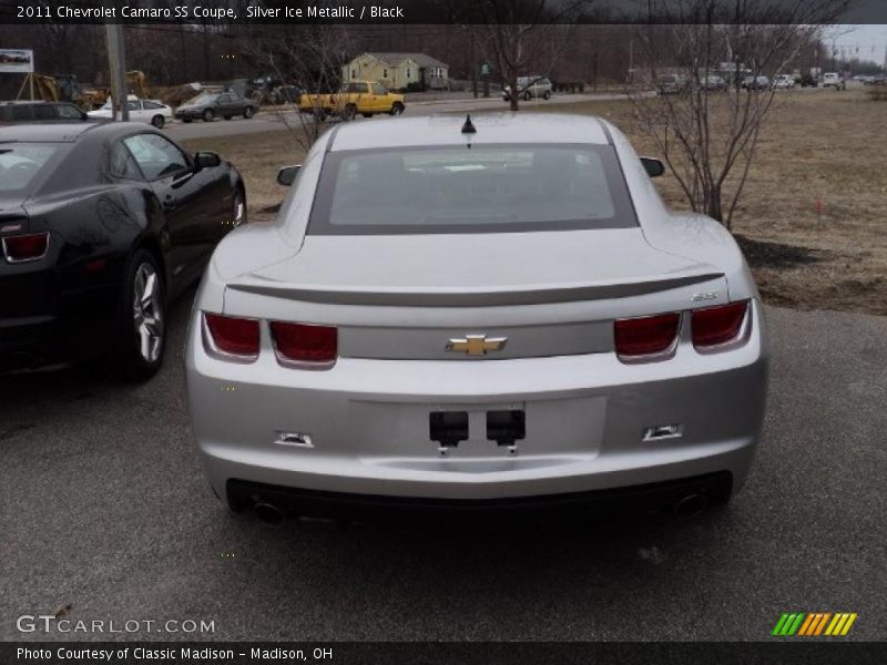 Silver Ice Metallic / Black 2011 Chevrolet Camaro SS Coupe