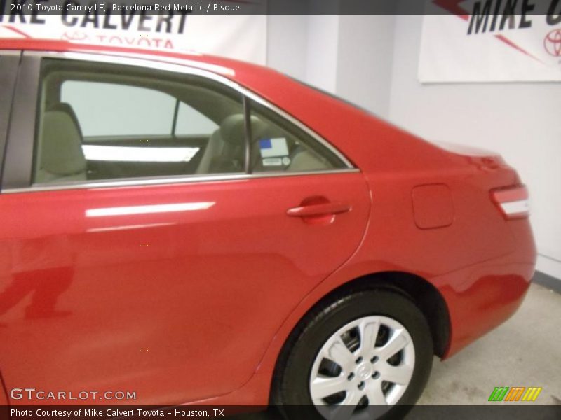 Barcelona Red Metallic / Bisque 2010 Toyota Camry LE