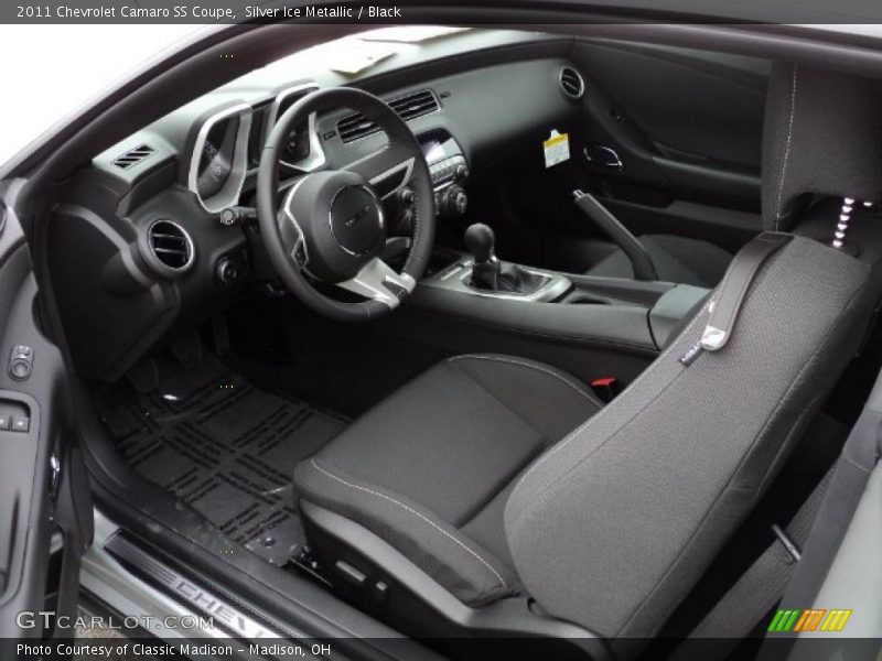  2011 Camaro SS Coupe Black Interior