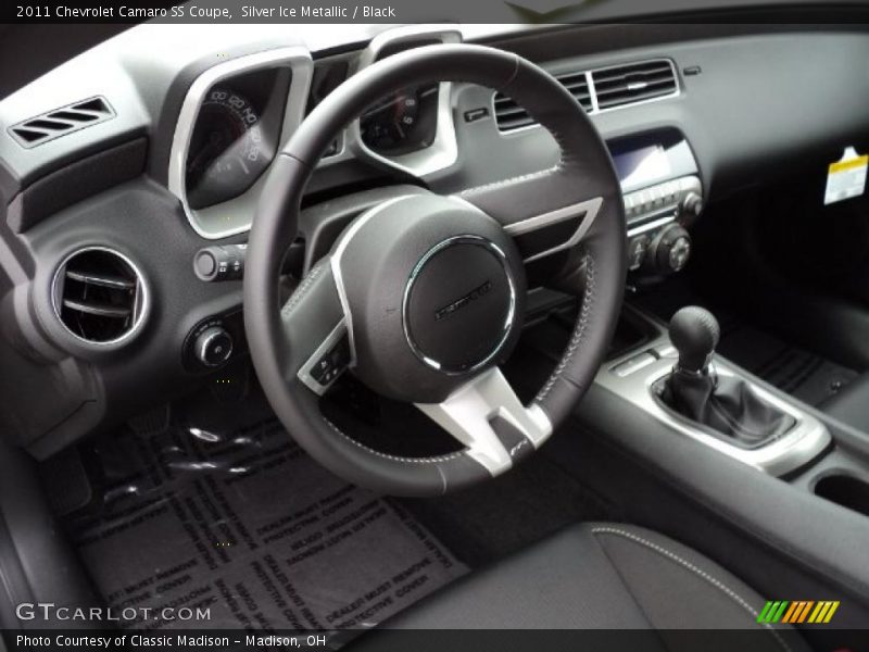 Black Interior - 2011 Camaro SS Coupe 