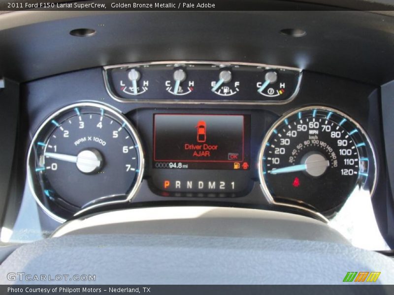  2011 F150 Lariat SuperCrew Lariat SuperCrew Gauges