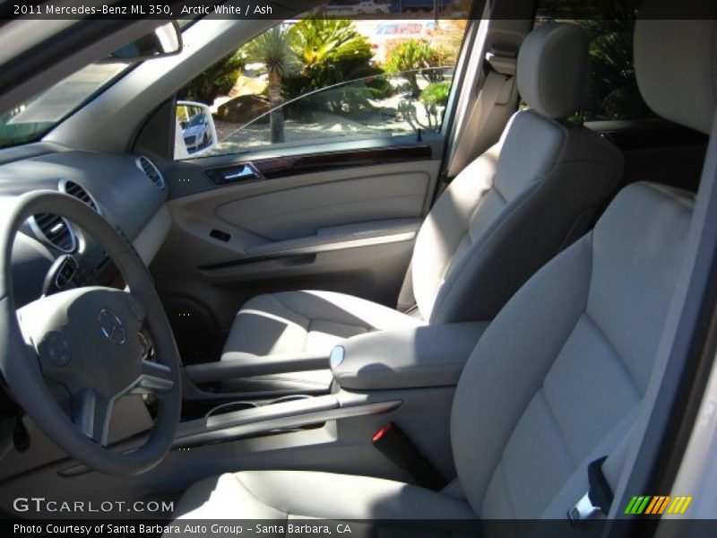 Arctic White / Ash 2011 Mercedes-Benz ML 350